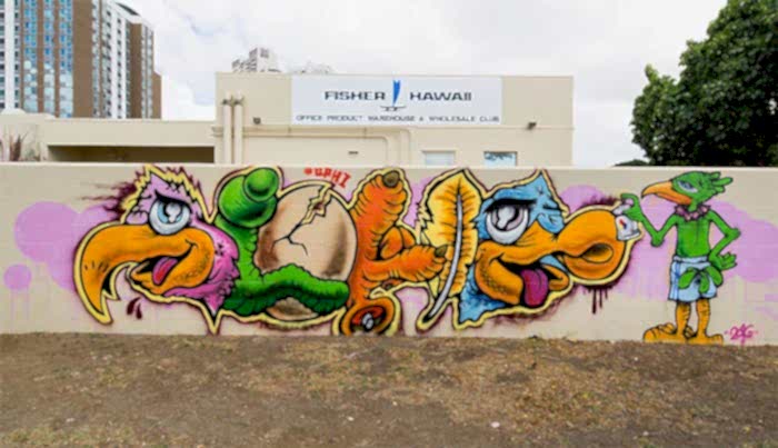 Beak, 2016, Kaka’ako, Hawaii