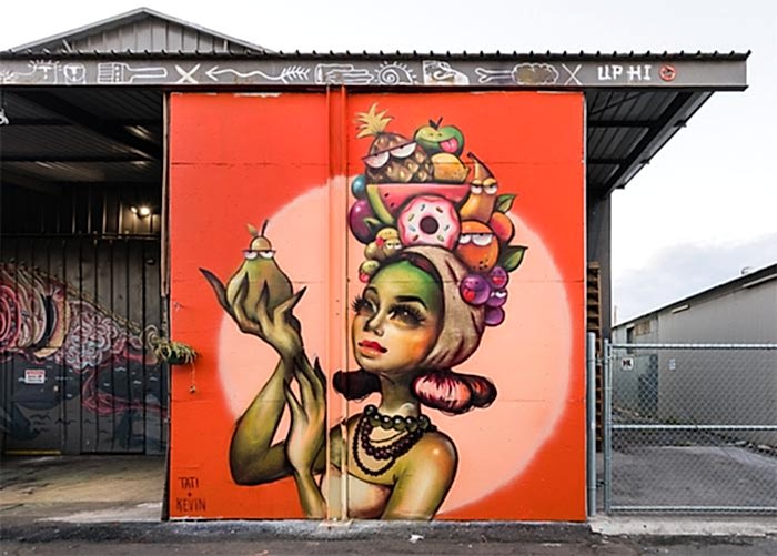 Tatiana Suarez and Kevin Lyons, 2016, Kaka’ako, Hawaii