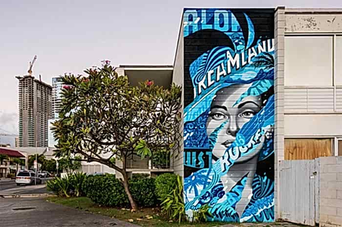 Tristan Eaton, 2016, Kaka’ako, Hawaii