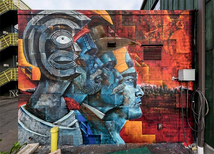 Whomu, 2016, Kaka’ako, Hawaii