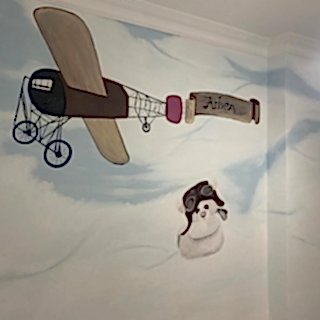 Anaokulu / Kreş Duvar Resmi Boyama Örnek