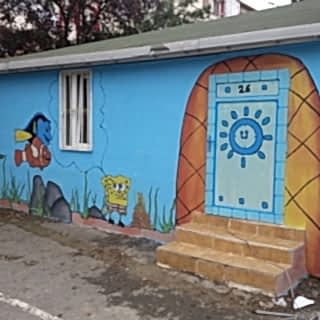 Anaokulu / Kreş Duvar Resmi Boyama Örnek