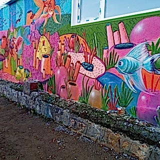 Anaokulu / Kreş Duvar Resmi Boyama Örnek