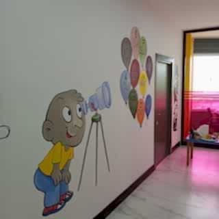Anaokulu / Kreş Duvar Resmi Boyama Örnek