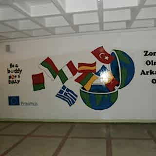 Anaokulu / Kreş Duvar Resmi Boyama Örnek