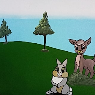 Anaokulu / Kreş Duvar Resmi Boyama Örnek