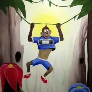 Anaokulu / Kreş Duvar Resmi Boyama Örnek