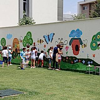 Anaokulu / Kreş Duvar Resmi Boyama Örnek