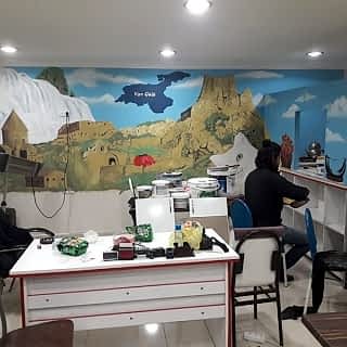 Ofis / İşyeri Duvar Resmi Boyama Örnek
