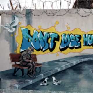 Park / Bahçe / Yaşam Alanı Duvar Resmi Boyama Örnek