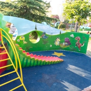 Park / Bahçe / Yaşam Alanı Duvar Resmi Boyama Örnek