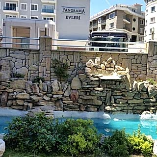 Park / Bahçe / Yaşam Alanı Duvar Resmi Boyama Örnek