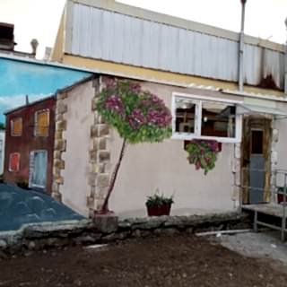 Park / Bahçe / Yaşam Alanı Duvar Resmi Boyama Örnek