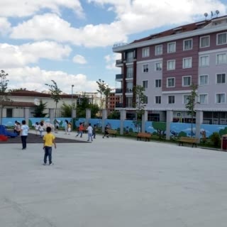 Park / Bahçe / Yaşam Alanı Duvar Resmi Boyama Örnek