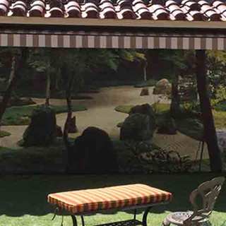 Park / Bahçe / Yaşam Alanı Duvar Resmi Boyama Örnek