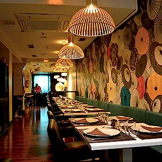 Restaurant / Cafe Duvar Resmi Boyama Örnek