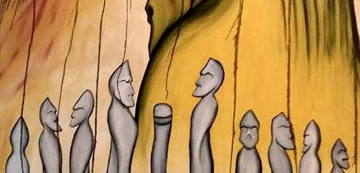 Ressam Mustafa Arslan'ın eseri